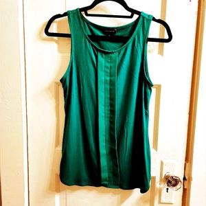 The Limited Women's Green Dressy Tank, Size XS